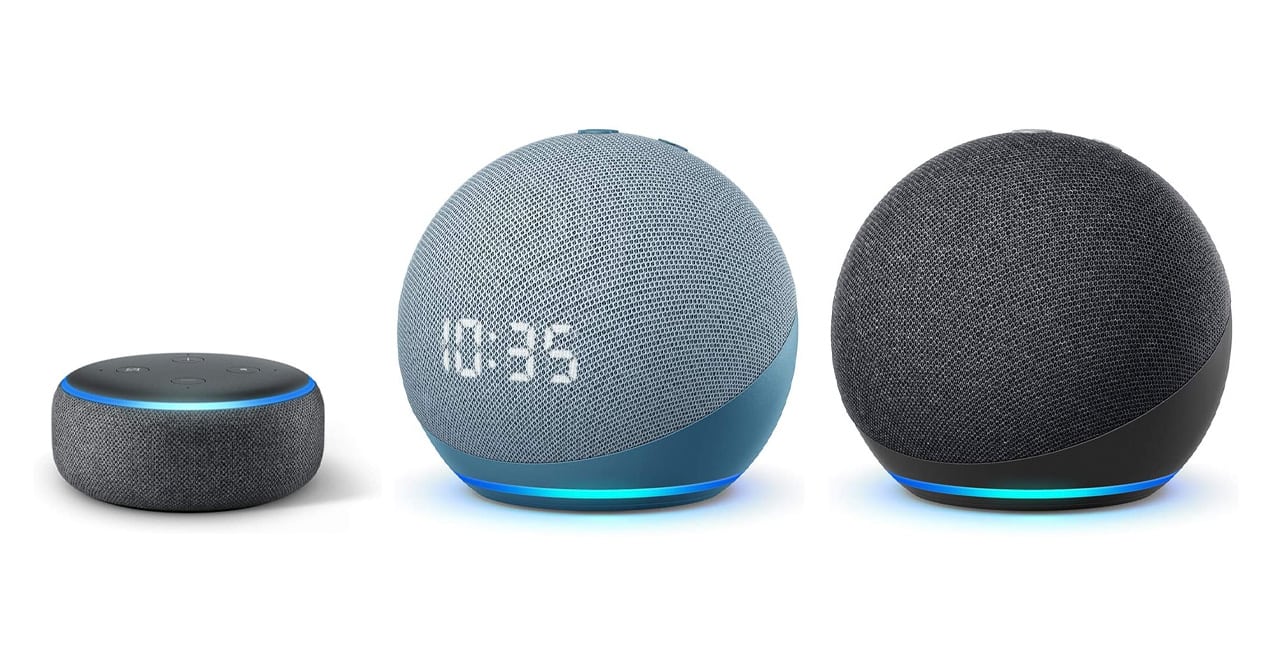 Comparativa de modelos Amazon Echo para domótica con Alexa